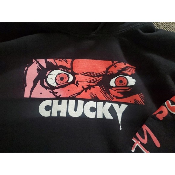 Chucky Official Movie Merch Pullover Hoodie M Rare Find - Picture 2 of 9
